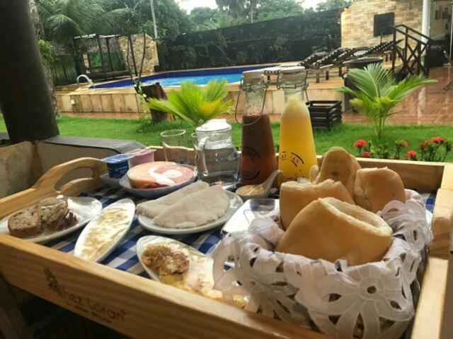 ז'יז'וקה דה ז'ריקואקוארה Pousada Chez Loran Lagoa Do Paraiso מראה חיצוני תמונה