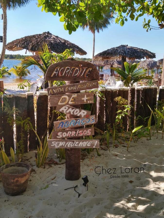 ז'יז'וקה דה ז'ריקואקוארה Pousada Chez Loran Lagoa Do Paraiso מראה חיצוני תמונה