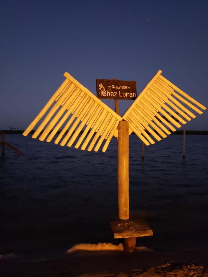 ז'יז'וקה דה ז'ריקואקוארה Pousada Chez Loran Lagoa Do Paraiso מראה חיצוני תמונה